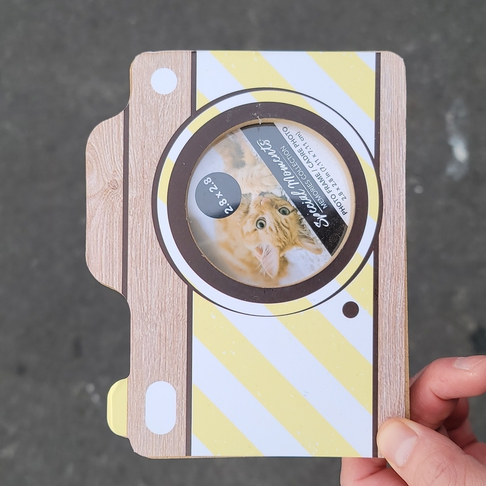 Special Moments Wooden Camera 2.8 x 2.8 Picture Frame